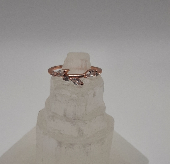 R1007 Sterling Silver Vine Ring - Charmed Aroma - Picture 1 of 7